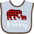 thumbnail image 3 of Inktastic I Love My Mommy Boys or Girls Baby Bib, 3 of 4