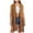 Coffee, variant on Long Cardigans for Women Fringe Vest 70S Hippie Sleeveless Solid Western Faux Suede Tassel Leather Outerwear Cardigans for Women