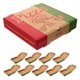 thumbnail image 3 of 10 cajas de pizza duraderas, cajas de embalaje de papel engrosado para una mejor protección, diseño plegable para almacenamiento y transporte, caja de embalaje de papel para pizza, 3 of 6