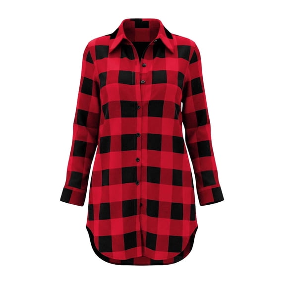 LIaqionyy Plaid Shacket Shirts for Womens Trendy Fall Casual Button down Lightweight Shirt Fashion Business Outfits