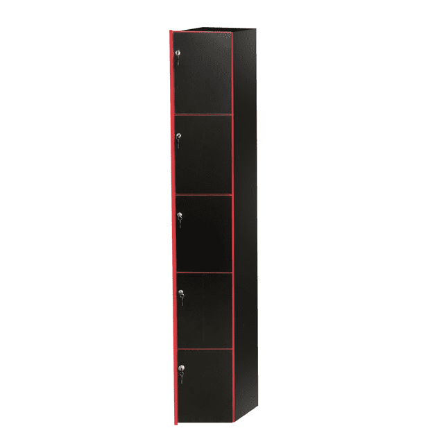 Casillero DE MELAMINA Minimalista DECOMOBIL CASILLERO-01-NM/R