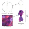 thumbnail image 6 of In the Breeze 5222 — 15-inch Lavender Damsel Fish Windsock — Colorful Purple Fishsock Hanging Garden Decor with Detailed Printed Graphics, 6 of 6
