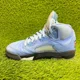 thumbnail image 2 of Ni - ke Ni - ke Air Jordan 5 Retro UNC Mens Size 8.5 Blue Black Basketball Shoes Sneakers, 2 of 5