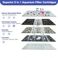 thumbnail image 3 of Cartuchos de filtro de repuesto xbbwmrs para Tetra Whisper, 3 of 7