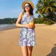 thumbnail image 3 of Fotbe Lavender Flowers Vestido de Verano sin Mangas para Mujer – Vestido Midi Línea A, Estilo Camiseta Floral, Vestido Playero Casual y Fluido, 3 of 7