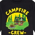 thumbnail image 3 of Pete The Cat - Campfire Crew - Toddler And Youth Long Sleeve Graphic T-Shirt, 3 of 6