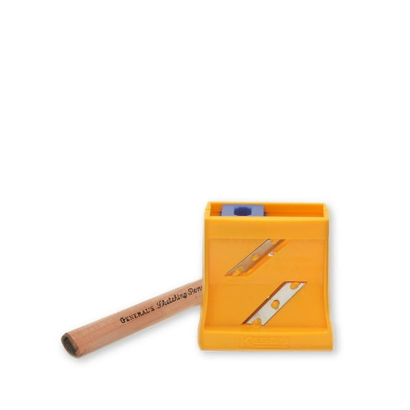 Flat Point Pencil Sharpener flat point sharpener with pencil (pack of 3)