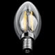 thumbnail image 4 of 5X Dimmable E12 4W COB Candle Flame Filament LED Bombilla Lámpara 10X3.5cm, 4 of 5