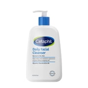 Cetaphil Daily Facial Cleanser for Sensitive, Combination to Oily Skin, 8 oz