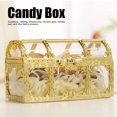 thumbnail image 4 of Candy Box, Candy Box Gift, Enough Space For Wedding Chocolate Card School Newborn Party Home Sweet Candies Gold 7cm, 4 of 8