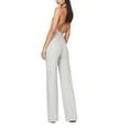 thumbnail image 3 of successthop Sequin Jumpsuits for Women Evening Party Slim V Neck Sleeveless One Piece Long Solid Causal Lounge Wear XL, 3 of 5