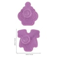thumbnail image 2 of BRIGHTFUFU 2Sets Lovely Biscuit Molds Assorted Color 3D Pressed Shaped Cookie Baking Accessory, 2 of 5