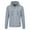 Lightgray, variant on QPNGRP Men's Full-Zip Hoodie Lightweight Hoodie Sweatshirt Jacket Solid Hooded with Kanga Pocket Lightgray M