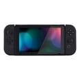 thumbnail image 3 of PlayVital Back Cover for Nintendo Switch Console, Handheld Controller Separable Hard Shell for NS Joycon, Customized Dockable Protective Case for Nintendo Switch - Black, 3 of 9