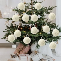 HBBKVI Hanging Yarn Christmas Yarn Supplies Hand Weaving Ornament Festive To Hang The Christmas Tree for Home Decor