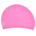 thumbnail image 1 of EeaseCA Chapeau de Natation en Silicone Utile Pratique Imperméable Protection des Oreilles pour Femmes (Lavande), 1 of 7