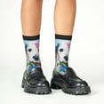 thumbnail image 4 of Sigee A Funny Little Dalmatian Puppy for Premium Children's Socks Unisex School Kids Boys Girls,Soft and Comfy Kids' Socks, 4 of 5