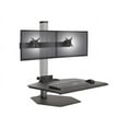 thumbnail image 2 of Innovative Office Products Dual Monitor Freestanding Sit Stand, 2 of 6