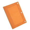 thumbnail image 6 of Unique Bargains Pencil Case for 3 Ring Binder with Smooth Zipper Orange, 6 of 7