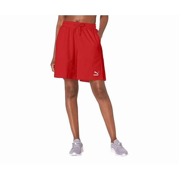 Puma Bike Short Womens Active Shorts Size Xs, Color: Red