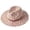 Light Pink, variant on Classic Panama Hat for Outdoor and Travel - Wide Brim Boater Sun Hat for Beach Relaxation and Everyday Use, Light Pink