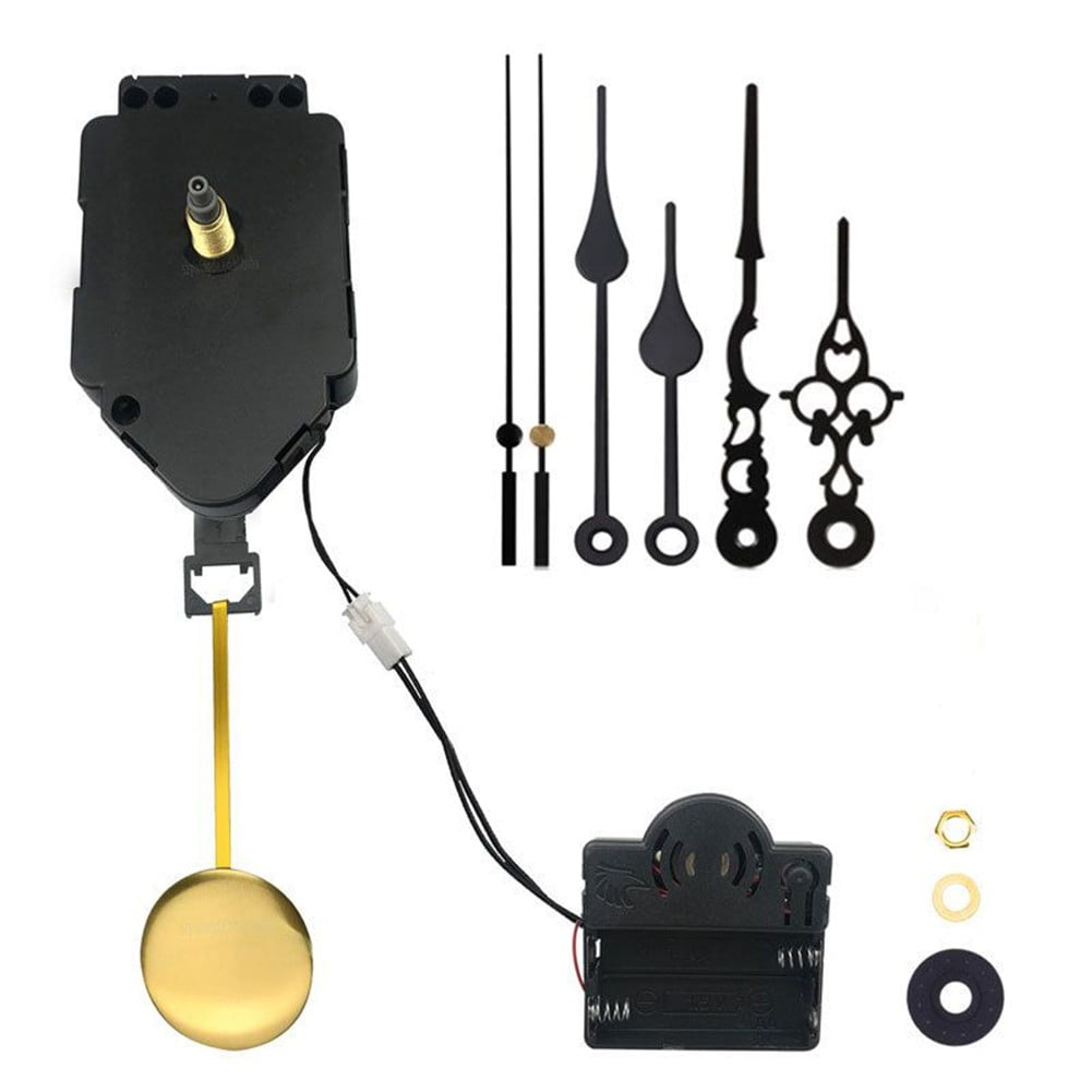 Splihome Professional Quartz Clock Movement Mechanism Chime Music Box DIY Wall Clock Movement High Torque Accessory Repair Parts Tools, DIY Wall Mechanism Repair Parts Replacement