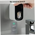 thumbnail image 5 of Qyaukm Wall Mount Automatic Toothpaste Dispenser, Hands-Free Bathroom Toothpaste Squeezer for Family & Adults, Quantitative Pump with Adhesive Stickers, 1*Toothpaste Squeezer, 5 of 9