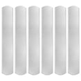 thumbnail image 1 of WRITWAA 6pcs Exercise Weight Equipment Weighted Steel Plate Silver for Jogging, 1 of 7