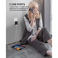 thumbnail image 3 of Cargador USB C iHome AC Pro, adaptador de enchufe USB de doble puerto de 20 W, 3 of 6