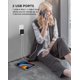 thumbnail image 3 of Cargador USB C iHome AC Pro, adaptador de enchufe USB de doble puerto de 20 W, 3 of 6