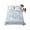 Light Blue White, variant on Twin Flat Sheet Only Mid Century Abstract Diamond Soft Microfiber Cooling Bedding Sheets Modern Geometric on Retro Linen Flat Bed Sheet