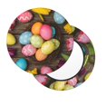 thumbnail image 2 of Haiem Easter eggs Print Cushion Round Bar Chair Seat Cover Bar Chair Cushion Covers Elastic Washable Bar Chair Cover,Protects from Scratches and Stains-13 inch, 2 of 7