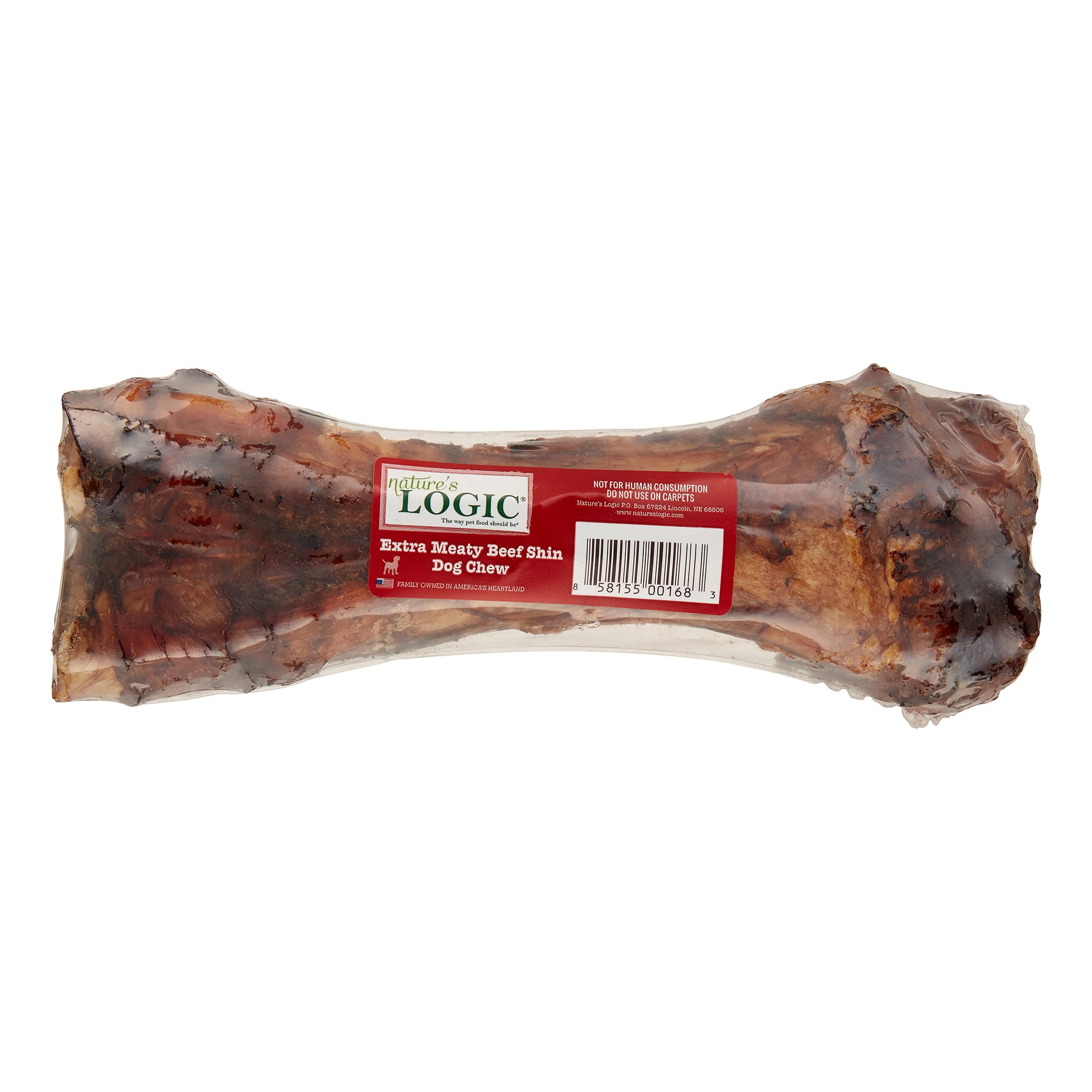 Nature's Logic Extra Meaty Beef Shin Bone Dog Treat, 810"