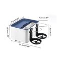 thumbnail image 2 of Car Armrest Storage Box with Cup Holder Multifunctional Car Seat Organizer Tissue Box for Smartphone Wallet Car Interior Accessories, 2 of 3