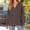 Gray, variant on Casual Work Outfits for Women Oversized V Neck Long Sleeve Sweater Cardigan Button up Loose Womens Sweatshirts Fall and Winter for Coffee Date Sweater Gray M