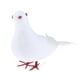 thumbnail image 4 of Falsas Plumas Artificiales De Espuma , Blanco, Palomas De Pie De Cola Pájaros artesanales con plumas, 4 of 8