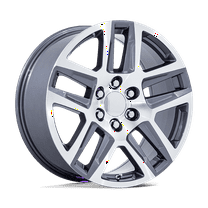 Performance Replicas Cast Aluminum Wheel PR203 20x9 6x5.5 GNMTL-MACH 28mm, PR203AX20906128