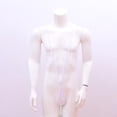 thumbnail image 2 of 2-4 Packung Mankini Traje de baño con tirantes para hombre Yinane Ropa interior masculina, 2 of 8