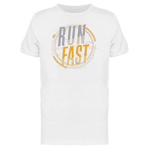 Athletic Sport Run Fast Tee Men's -Image by Shutterstock