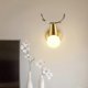thumbnail image 2 of Copper Wall Lamp G9 Bedroom Wall Lamp Gold Antler Wall Lamp Living Room Lamp Bedroom Bedside Lamp Stair Lamp, 2 of 4