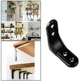 thumbnail image 5 of TISHITA 2xHeavy Duty Shelf Bracket Wall Hanging Shelve d Brackets Black 2Inch , Black 2Inch, 2 Pcs, 5 of 8