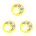 thumbnail image 4 of bedienty Rattles Toys Early Educational ABS Material Double Sided Percussion Instrument Ergonomic Handle Grip Drum Plaything Yellow 3Set, 4 of 6