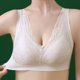 thumbnail image 4 of Sujetadores para mujer Cobertura total inalámbrica Tallas grandes Sin relleno Confort Sujetador suave (color de piel), 4 of 6