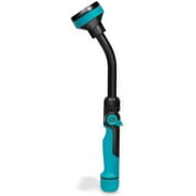 Gilmour 820432-1001 Heavy Duty Swivel Connect Compact Watering Wand, 15 Inch Aqua, Black