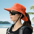 thumbnail image 2 of Bucket Hats for Women Summer Womens Sun Hat Sun Hats For Women Men Outdoor Camping Hiking Sports Adjustable Breathable Lightweight Wide Brim Summer Hat, 2 of 5