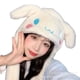 thumbnail image 2 of Cartoo-gorro de felpa con forma de Hello kitty para niña, gorro de fiesta de felpa con diseño de animé Sanrio, pompurin, Cinnamoroll, Kawaii LIUWENJING unisex, 2 of 2