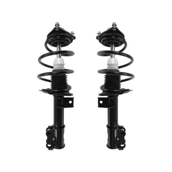 Front Strut and Coil Spring Assembly - Set of 2 - Compatible with 2011 - 2014 Hyundai Sonata 2.0L 2.4L 4-Cylinder (Fits 2.0L Models with Turbo and 2.4L Models with Sport Suspension) 2012 2013