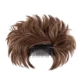 thumbnail image 4 of Postizos de moño desordenado para mujer, extensión de moño para el cabello, peine lateral de sujeción fuerte, moños desordenados, accesorios para el Estilo D Salvador Clip de garras de pelo, 4 of 10