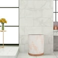 thumbnail image 4 of nu steel Misty Copper collection Wastebasket or Dustbin, Perfect For Home & Bathroom Accessories MST8CH, 4 of 5