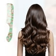 thumbnail image 4 of Unique Bargains 1 Pcs Women Handheld Wide Tooth Comb for Curly Thick Wavy Straight Hair Green, 4 of 6